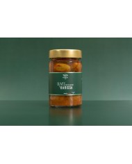 Olives vertes halkidiki au citron et Harissa 100gr
